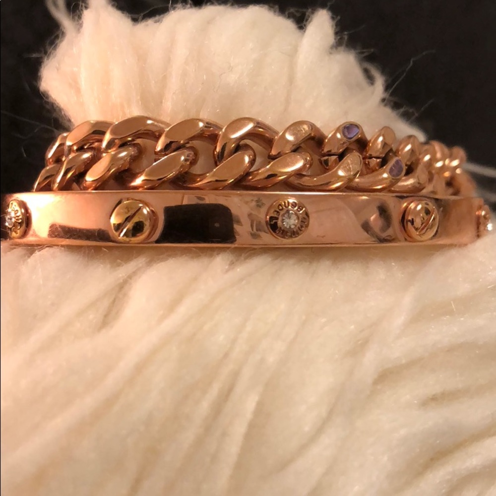 Authentic Rose Gold Henri Bendel Bangle Bracelet